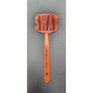 Fly Swatter Vintage Large Big Bug LTV Steel Swat Out Accidents Advertising
